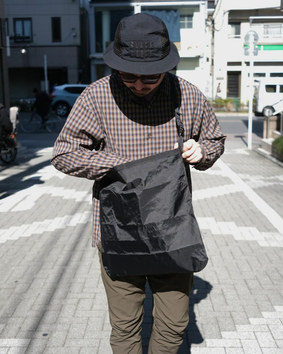 FAIRWEATHER / Packable Sacoche X-Pac｜フェアウェザーの通販 - BLACK
