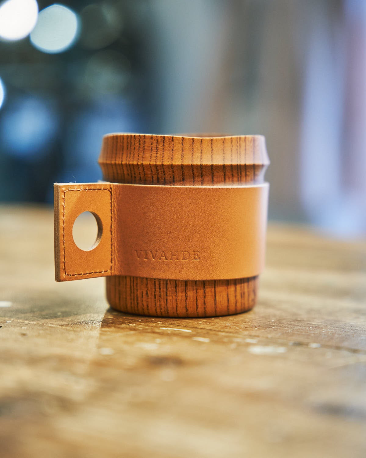 VIVAHDE / Yamano Utsuwa Leather Sleeve for Cup｜ヴィヴァフデの通販