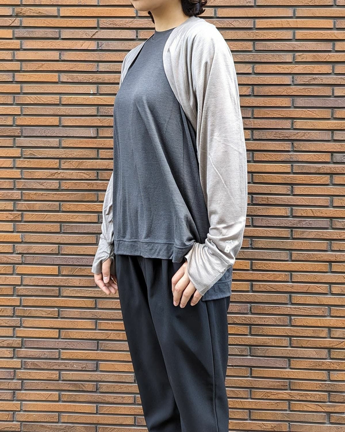 BLACK BRICK / Hybrid Merino Bolero【B】｜ブラックブリックの通販