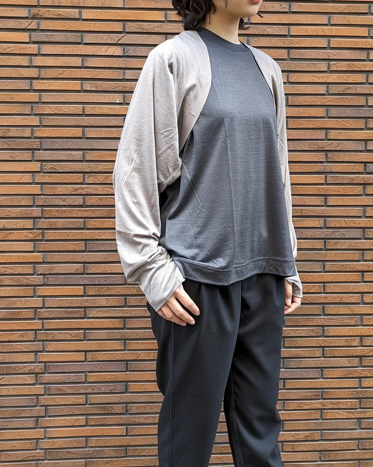 BLACK BRICK / Hybrid Merino Bolero【B】｜ブラックブリックの通販