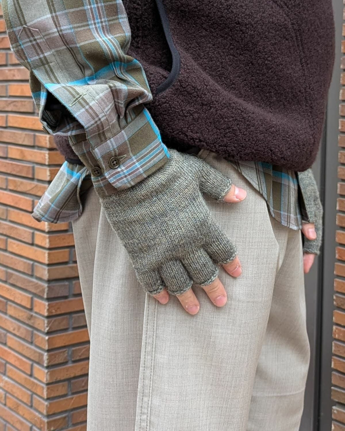 BROWN by 2-tacs / B32-K001 Open finger｜ブラウンバイツータックスの