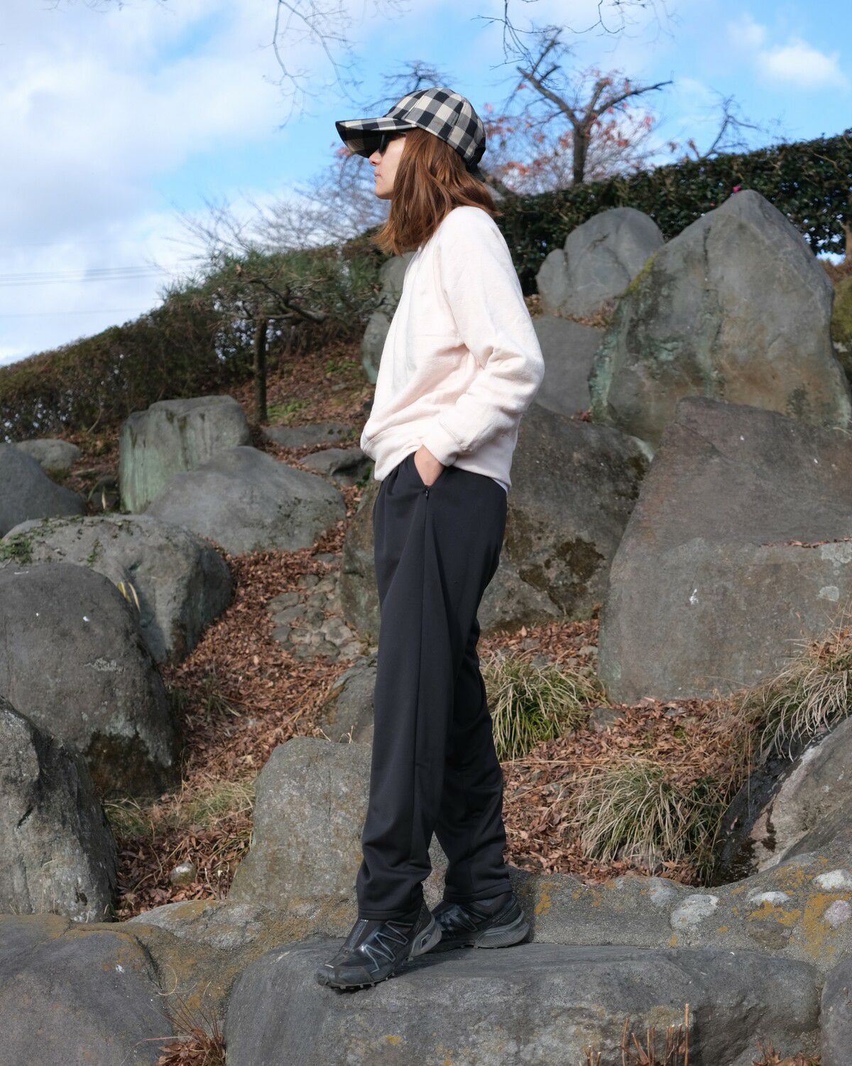 BLACK BRICK / Warm Relax Tapered Pants（Women）｜ブラックブリック
