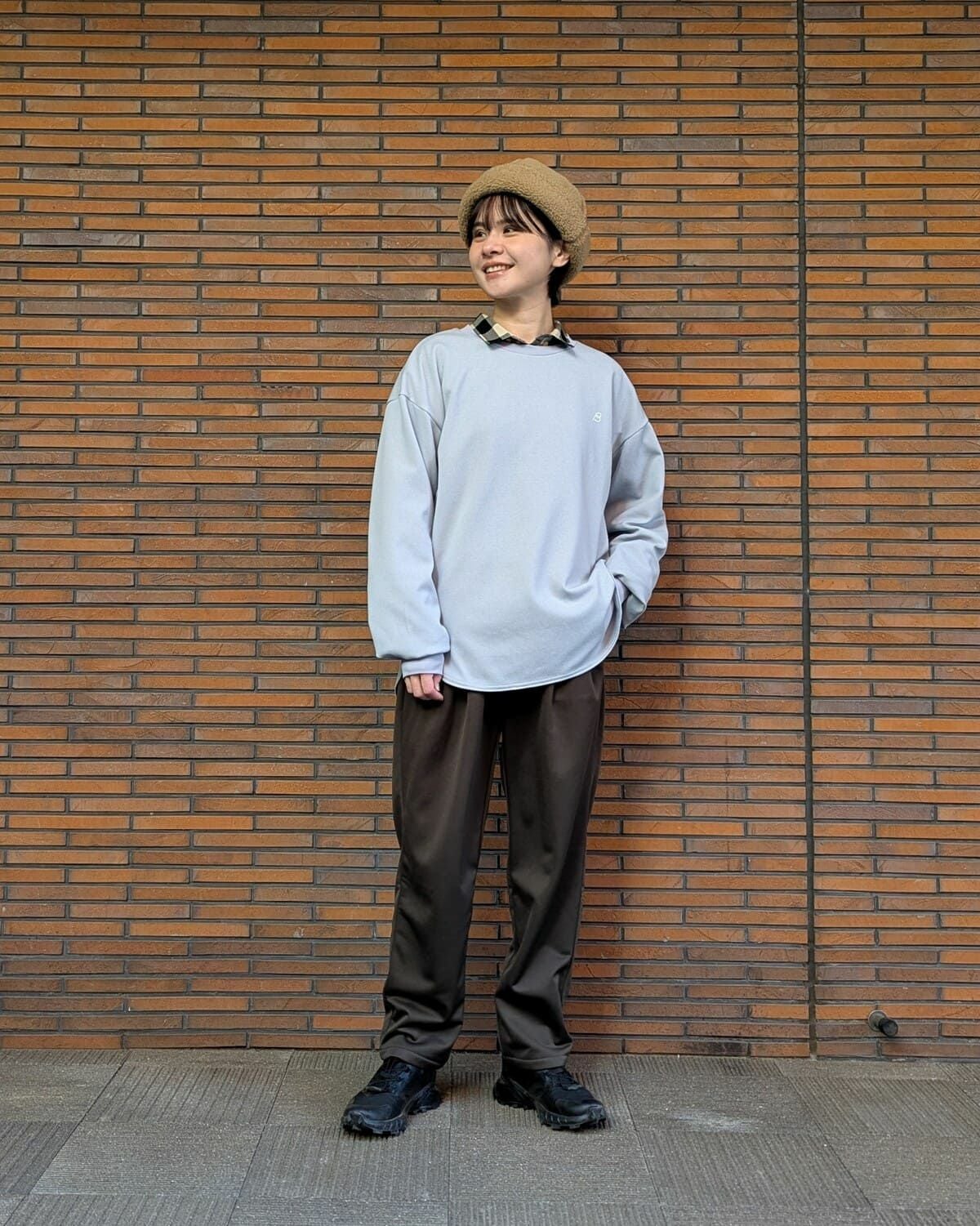 BLACK BRICK / Warm Relax Tapered Pants（Women）｜ブラックブリック