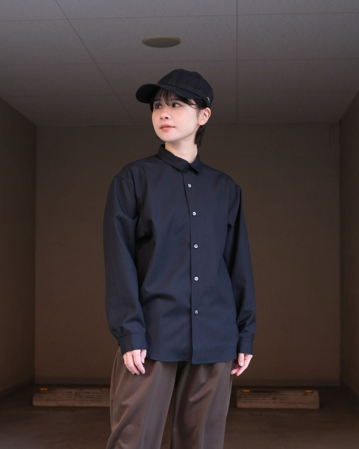 BLACK BRICK / Tech Merino Shirt｜ブラックブリックの通販 - BLACK BRICK