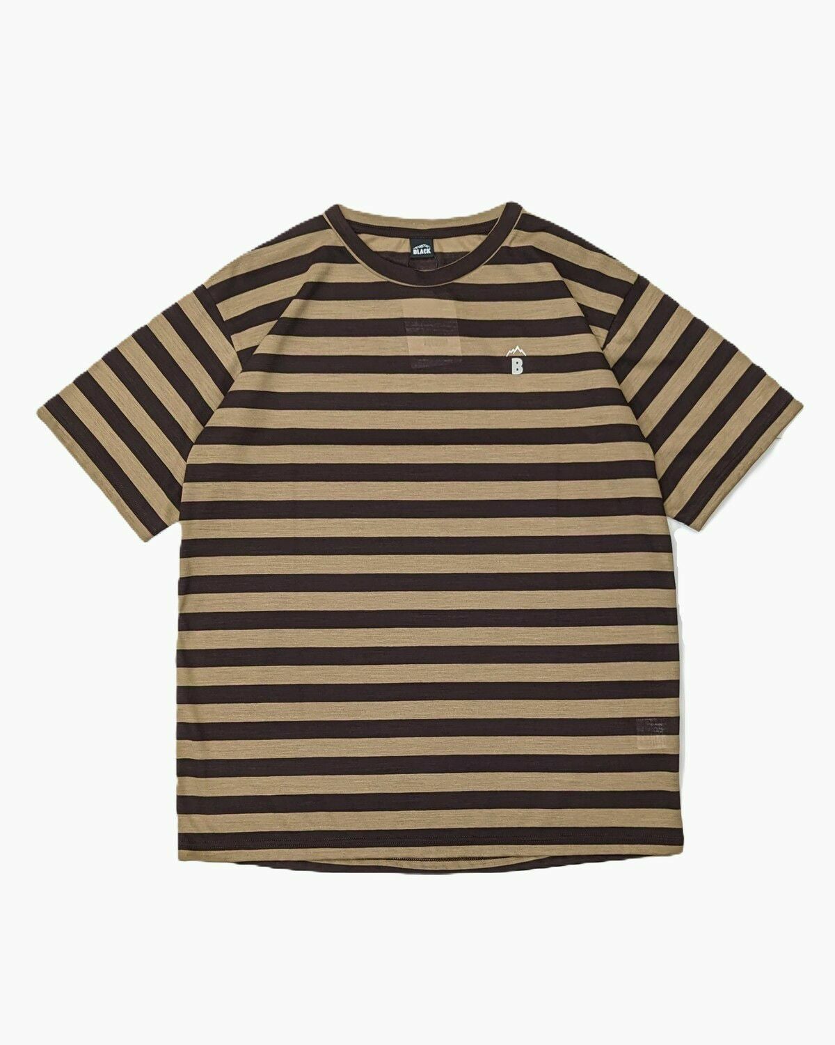 BLACK BRICK / Hybrid Merino Border Tee｜ブラックブリックの通販