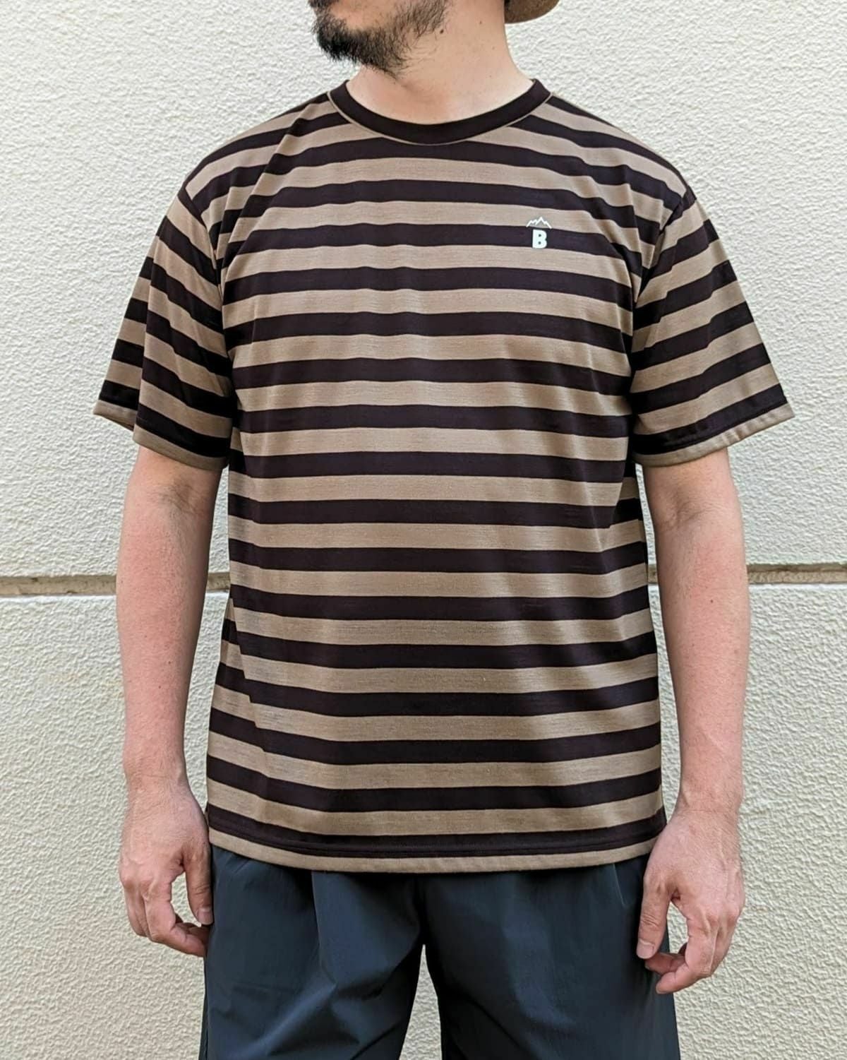 BLACK BRICK ボーダー Tシャツ ハイカープリント BLACK BRICK ボーダー Tシャツ ハイカープリント BLACK BRICK ボーダー