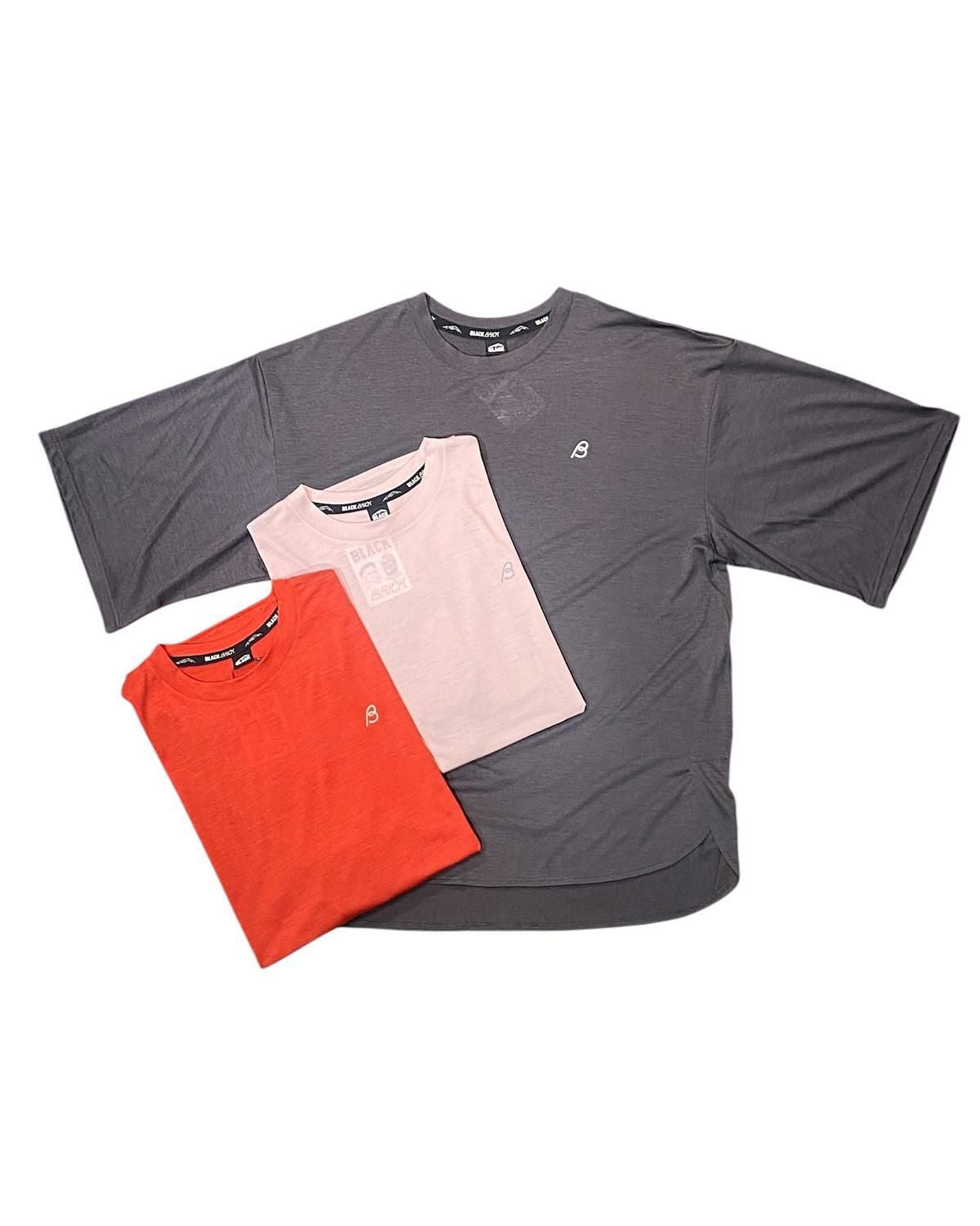 BLACK BRICK / Hybrid Merino Wide Sleeve Tee｜ブラックブリックの
