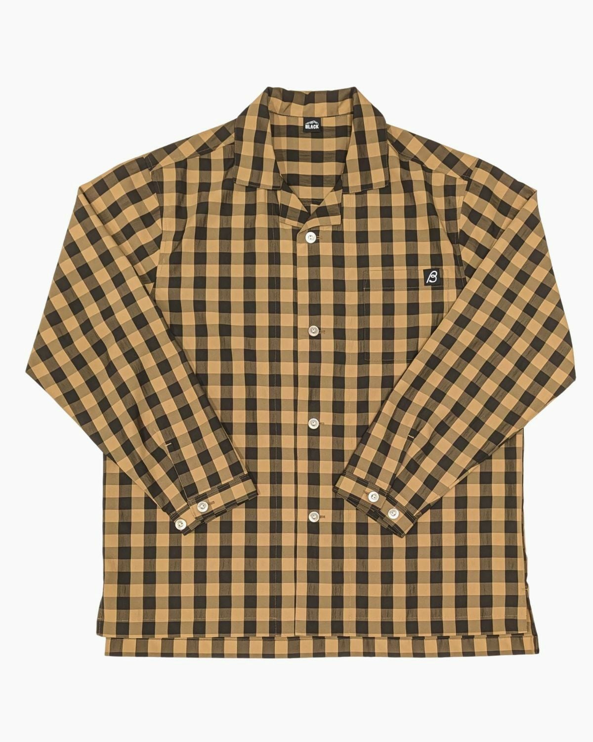 BLACK BRICK / Open Collar Dry Shirt｜ブラックブリックの通販