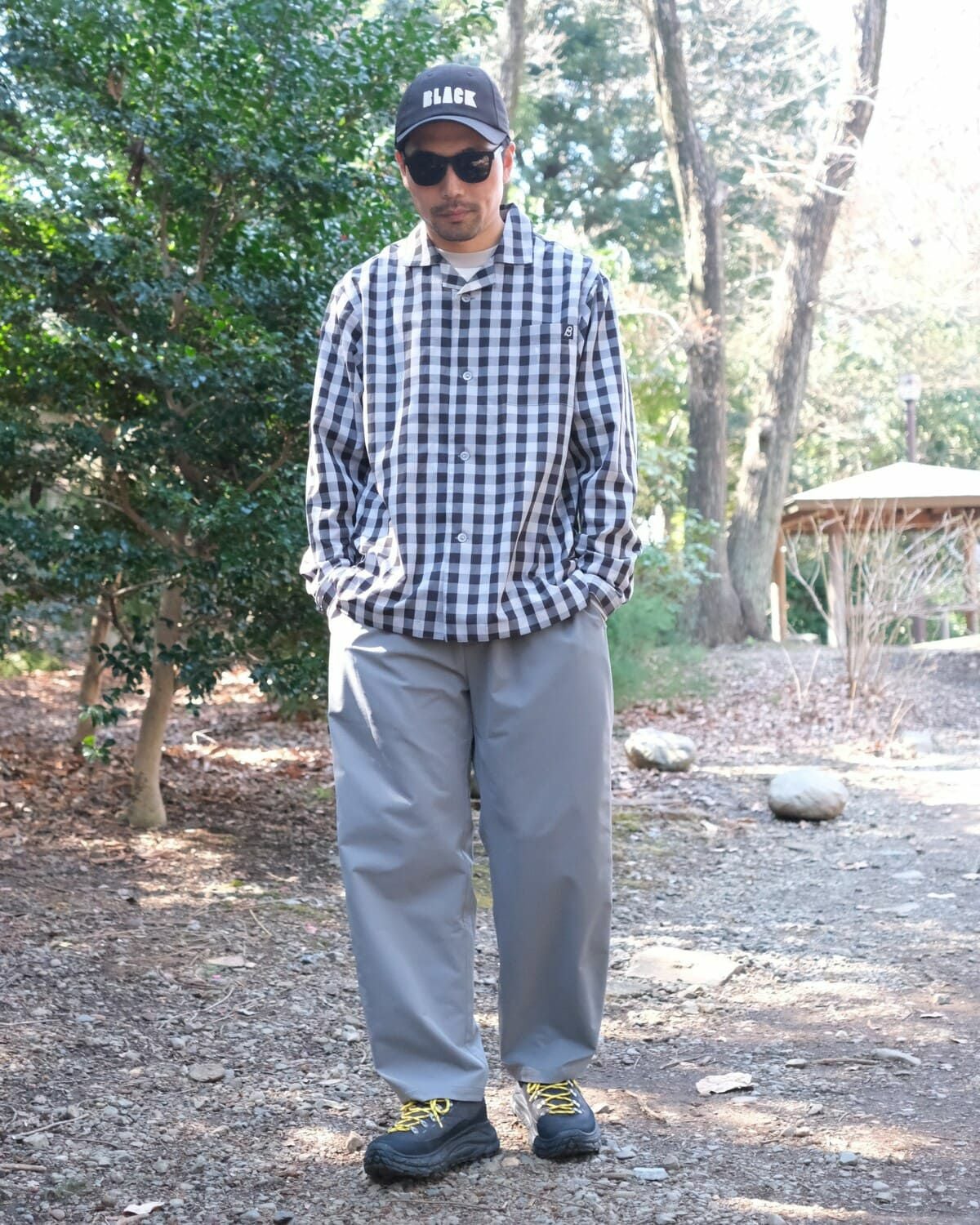 BLACK BRICK / Open Collar Dry Shirt｜ブラックブリックの通販