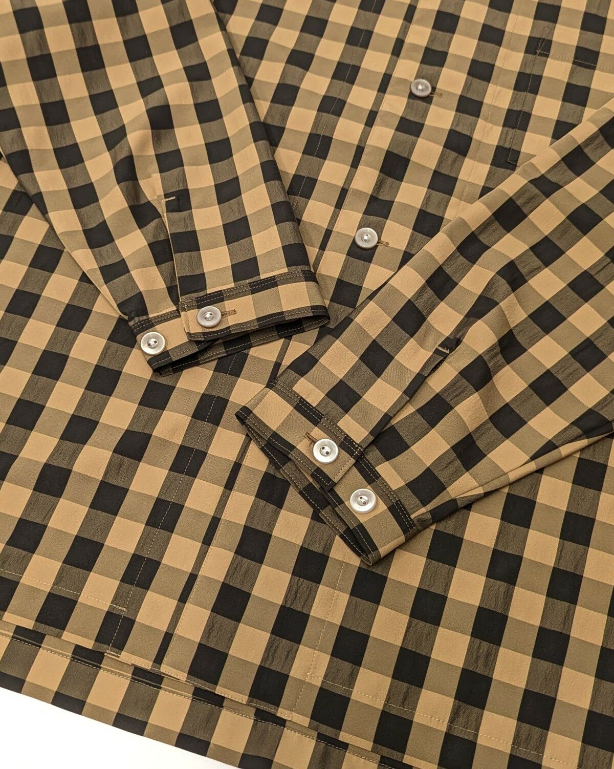 BLACK BRICK / Open Collar Dry Shirt｜ブラックブリックの通販
