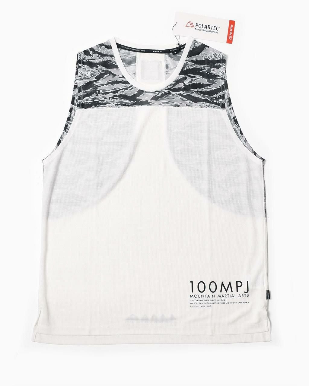 MOUNTAIN MARTIAL ARTS ノースリーブ Black White Mountain Martial Arts / 100MPJ Trail Sleeve-less｜マウンテン
