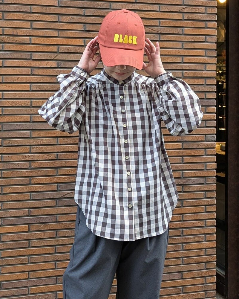 BLACK BRICK / Puffy Check Blouse｜ブラックブリックの通販 - BLACK BRICK