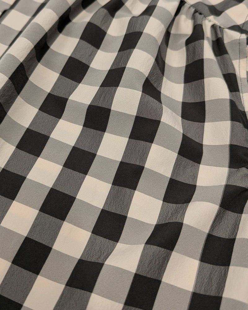 BLACK BRICK / Puffy Check Blouse｜ブラックブリックの通販 - BLACK BRICK