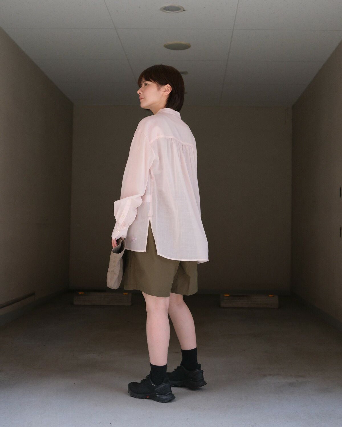 BLACK BRICK / Air Hybrid Merino Blouse｜ブラックブリックの通販