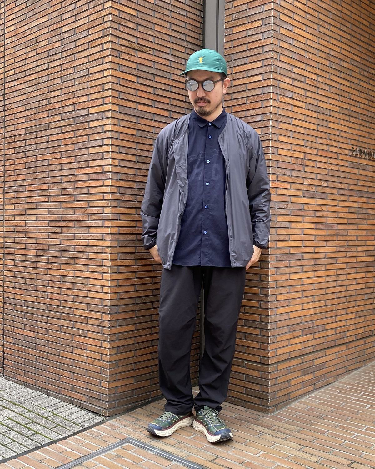 タグ付き未使用◼️レカッドLEk cud ジップアップノーカラーシアーブルゾン タグ付き未使用◼️レカッドLEk cud ジップアップノーカラーシアー