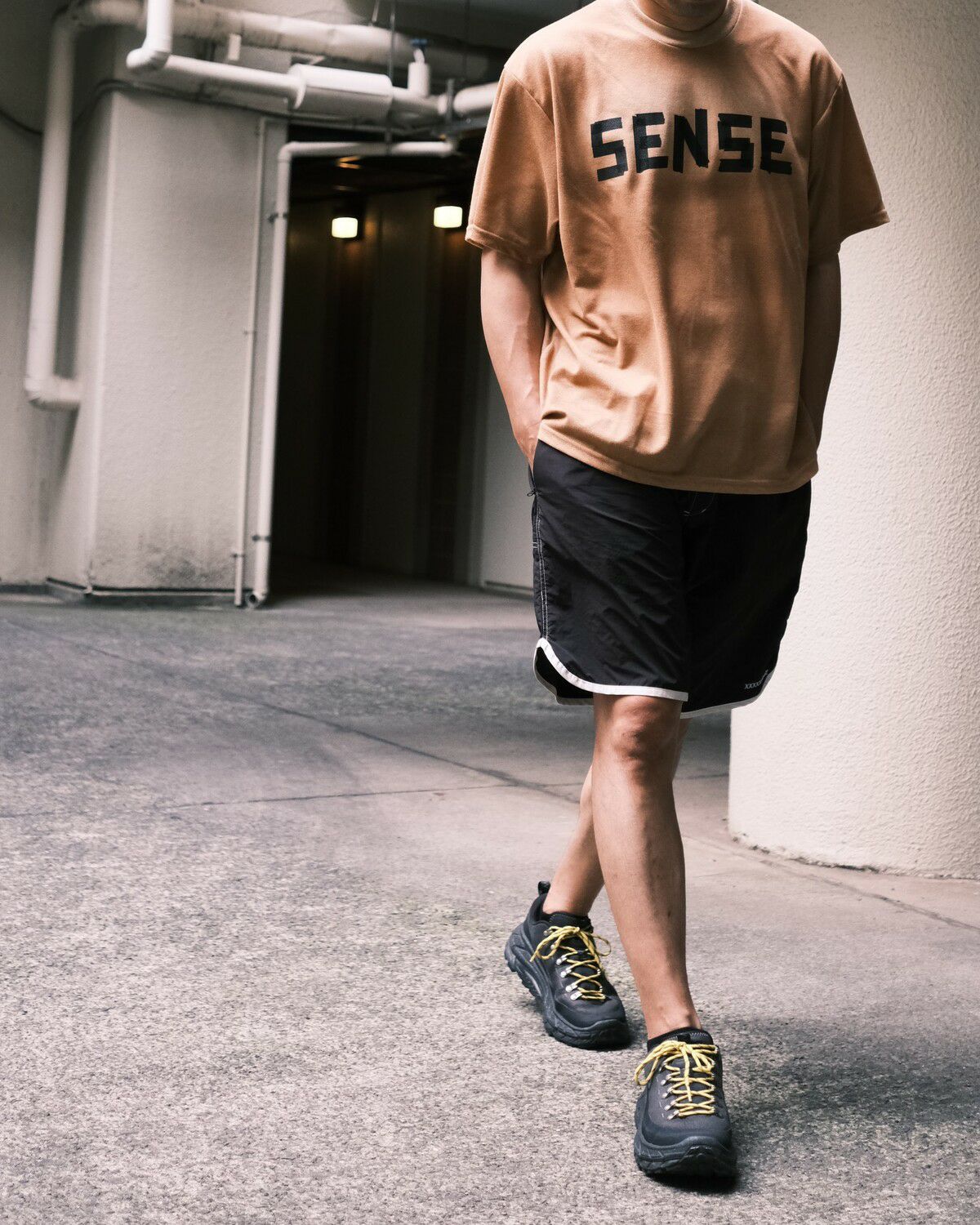 XXXXXSENSE / 80's URBAN RUN SHORTS｜エックスセンスの通販 - BLACK BRICK