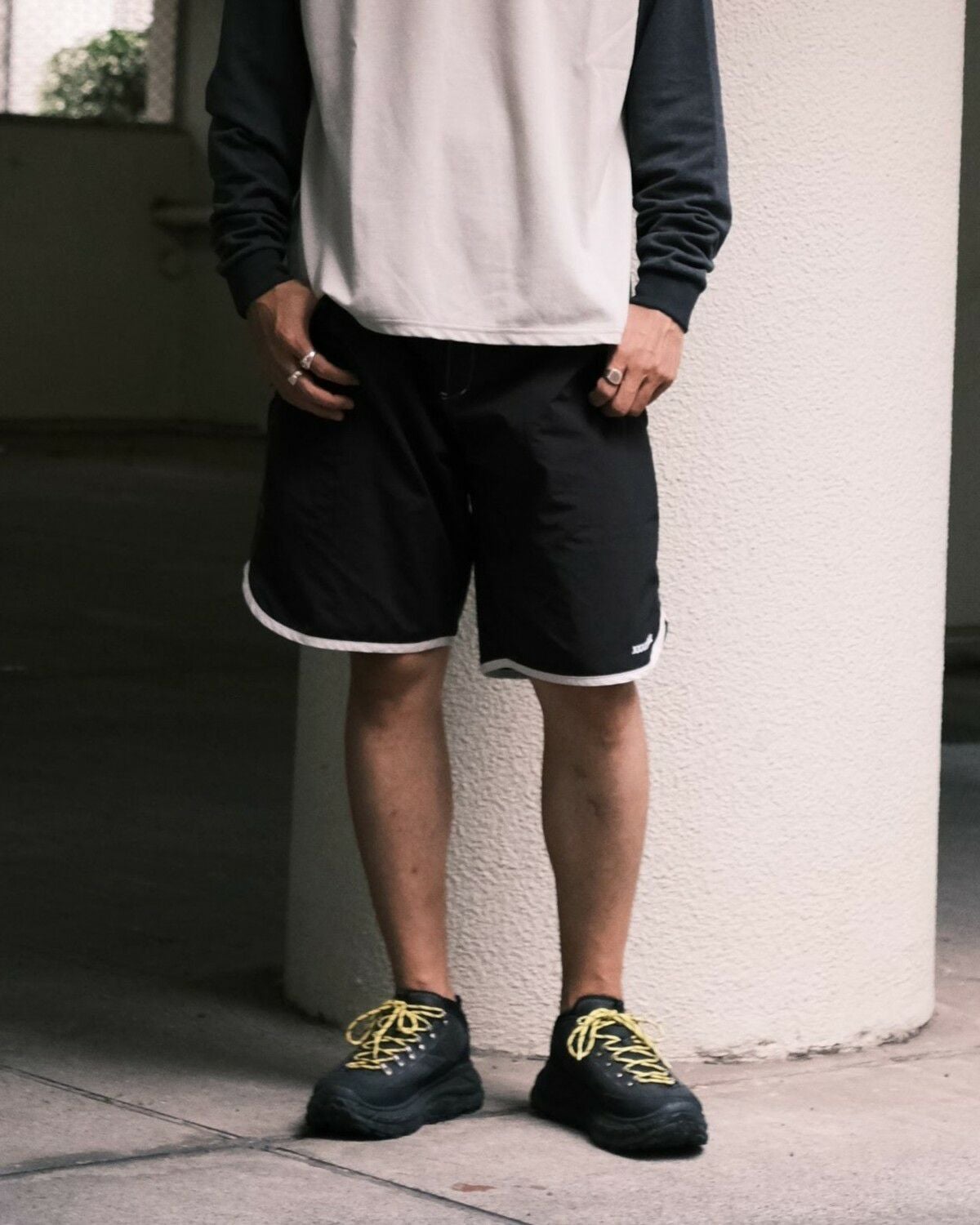 XXXXXSENSE / 80's URBAN RUN SHORTS｜エックスセンスの通販 - BLACK BRICK