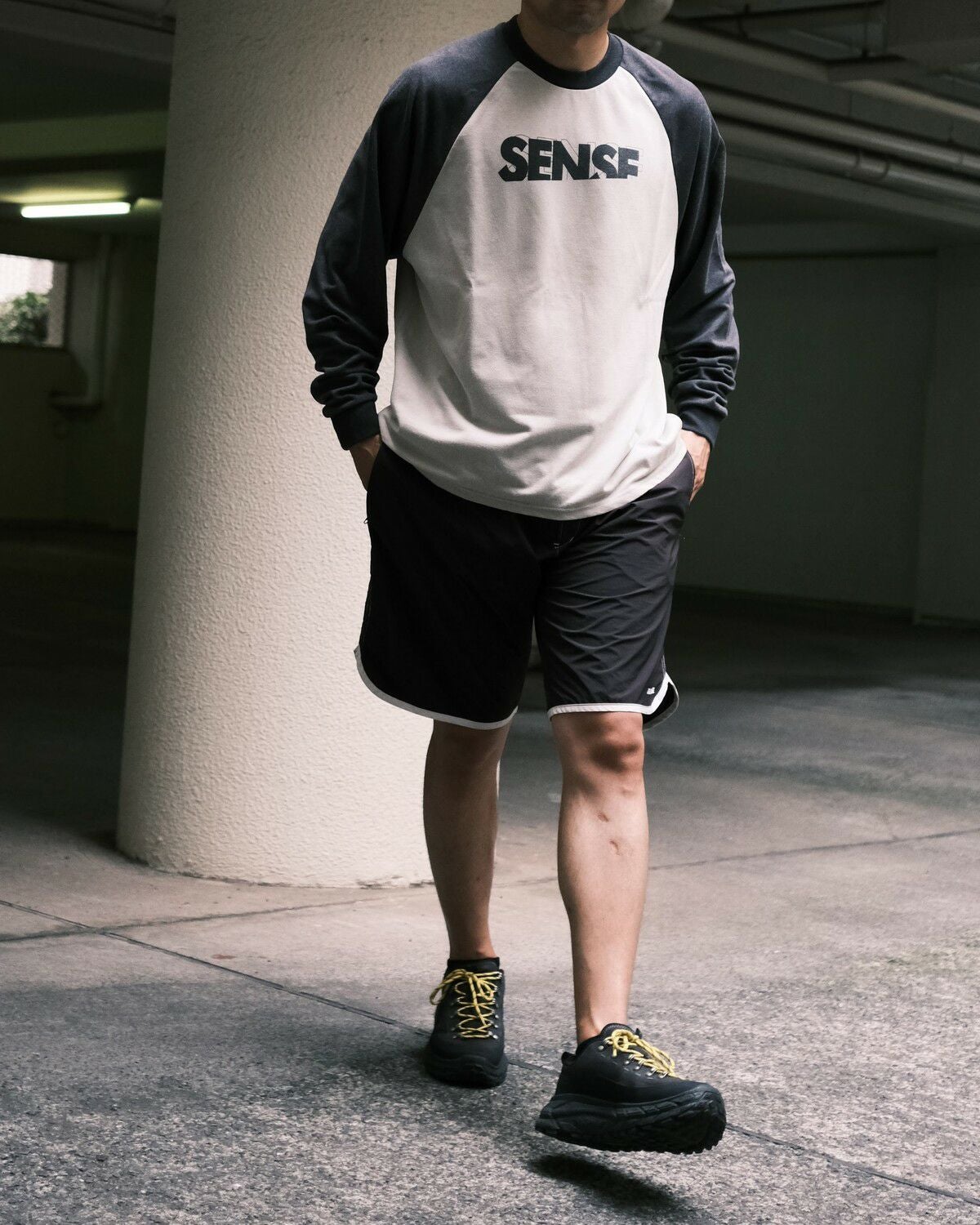 XXXXXSENSE / 80's URBAN RUN SHORTS｜エックスセンスの通販 - BLACK BRICK