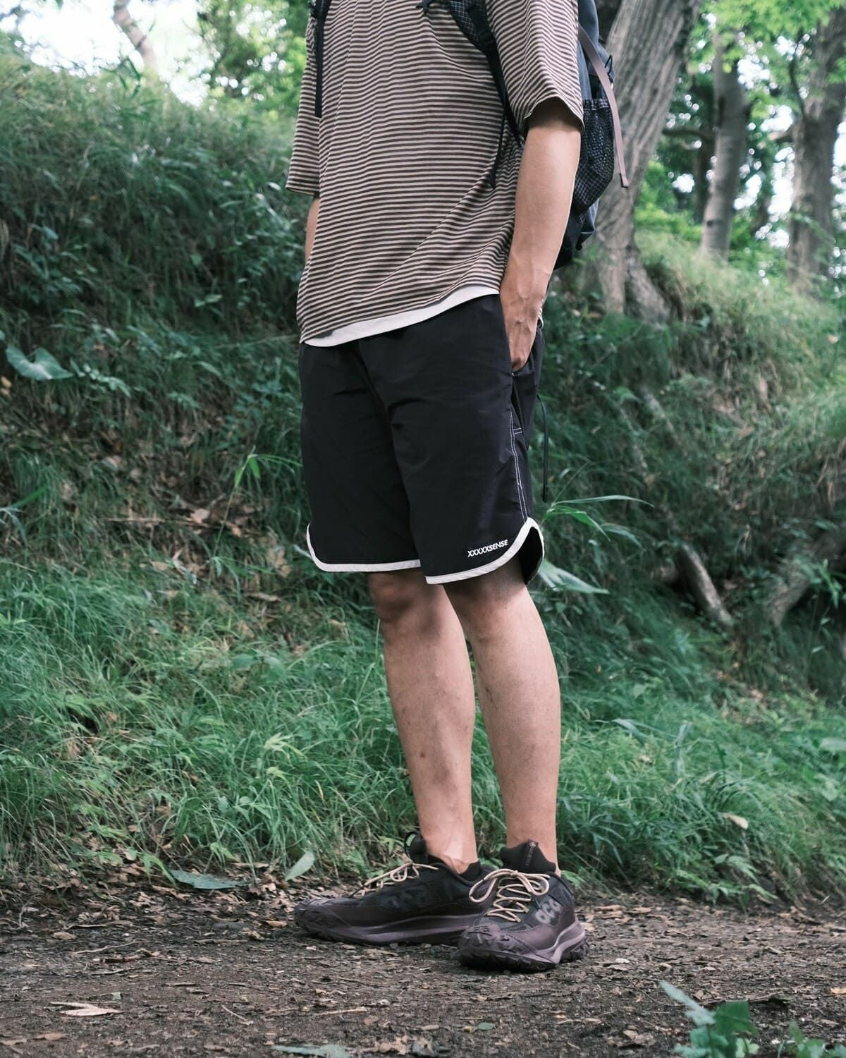 XXXXXSENSE / 80's URBAN RUN SHORTS｜エックスセンスの通販 - BLACK BRICK