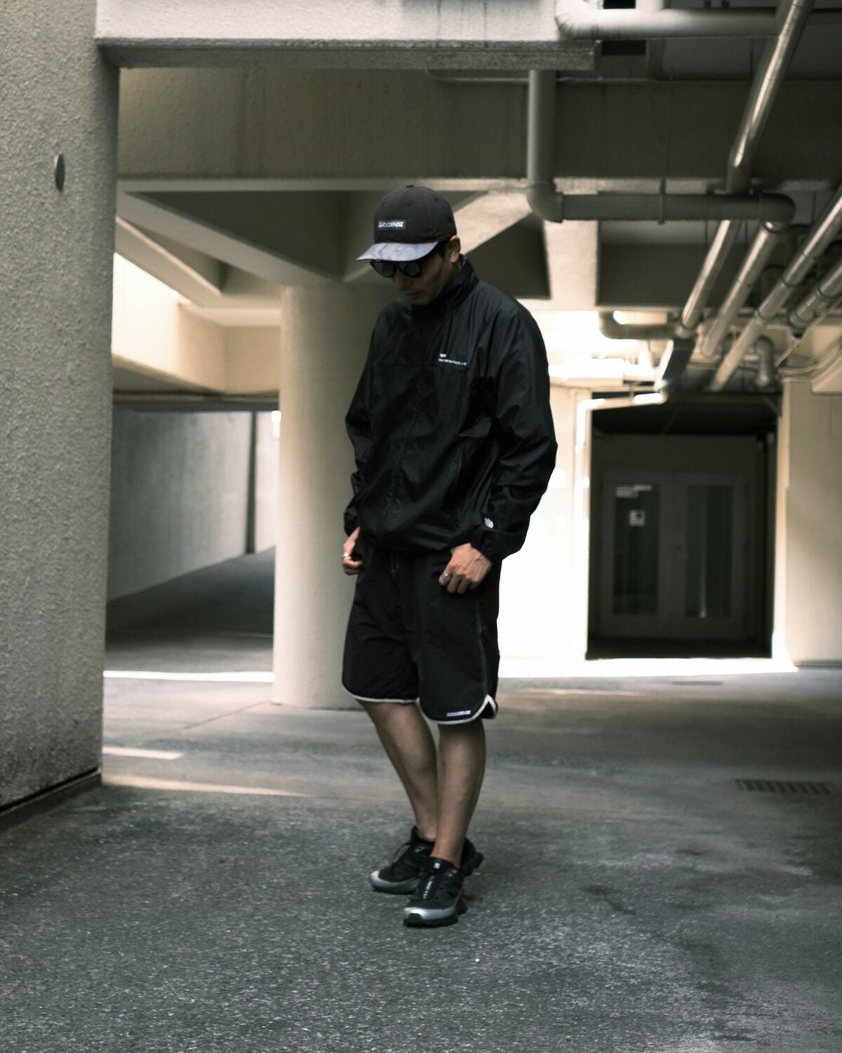XXXXXSENSE / 80's URBAN RUN SHORTS|エックスセンスの通販 - BLACK BRICK XXXXXSENSE / 80's URBAN RUN SHORTS|エックスセンスの通販 - BLACK BRICK