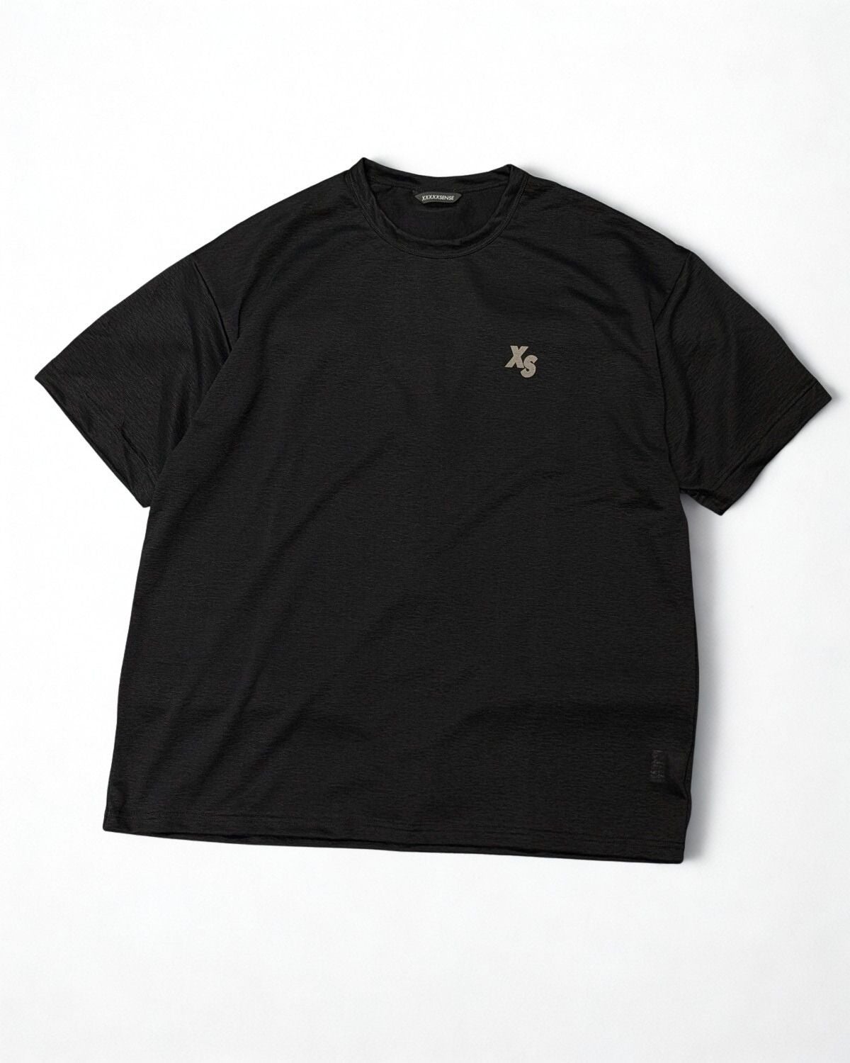新品 BLACK BRICK DRY BLACK Logo Tee XS XXXXXSENSE / X TECH LINEN LOGO TEE｜エックスセンスの通販 - BLACK BRICK