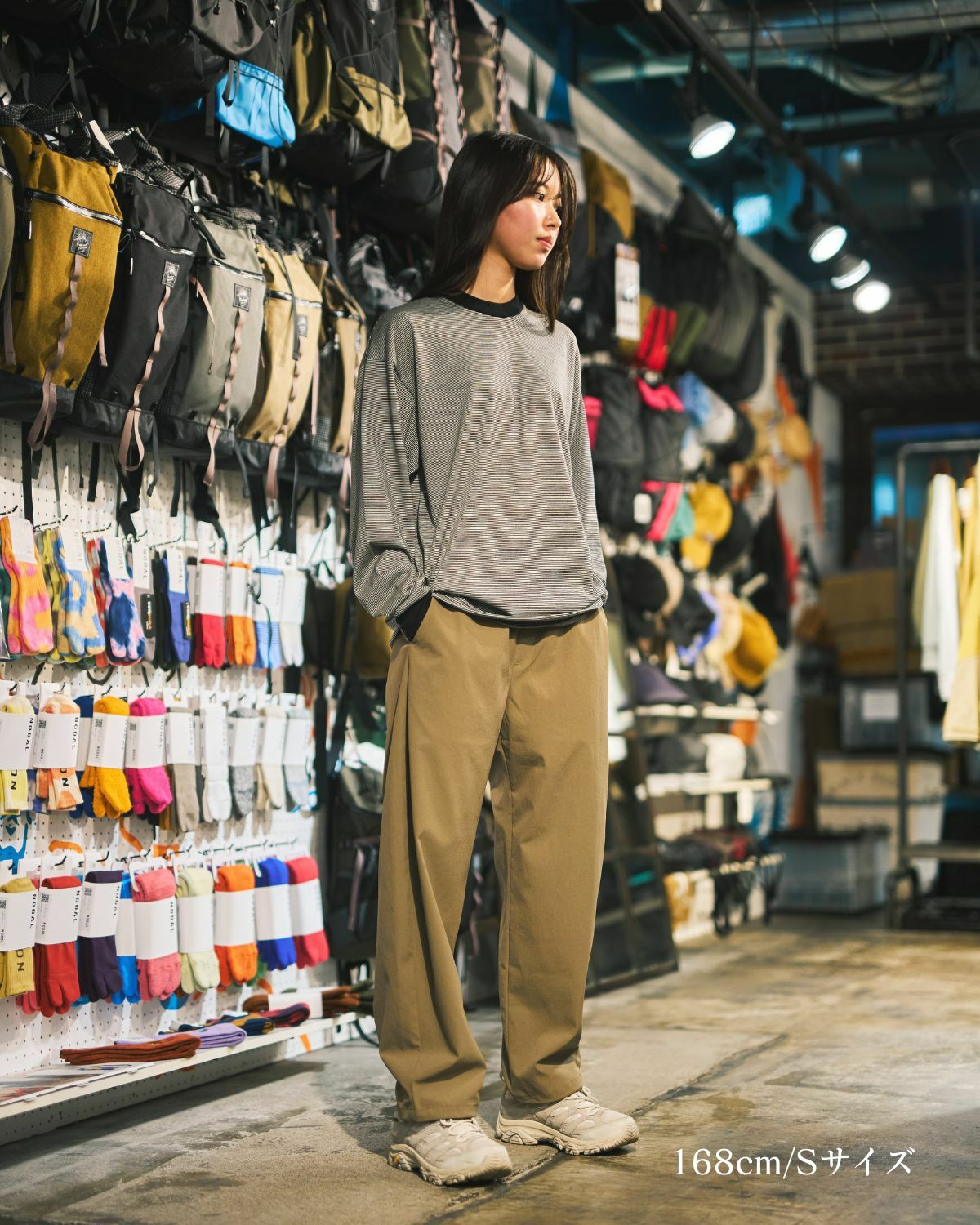 BLACK BRICK / Comfort Merino Border L/S Tee｜ブラックブリックの