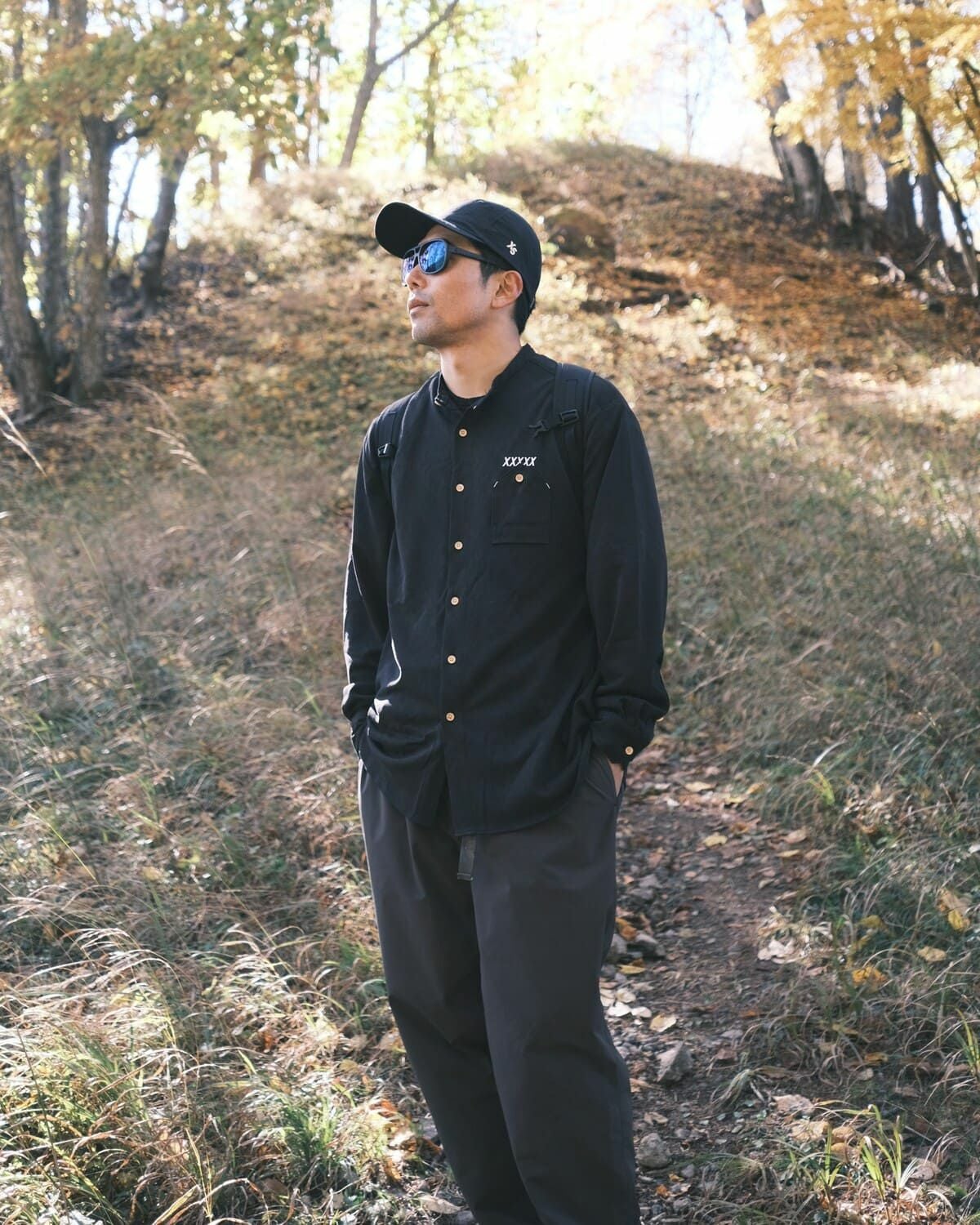 XXXXXSENSE / X TECH WASHI BAND COLLAR SHIRT｜エックスセンスの通販