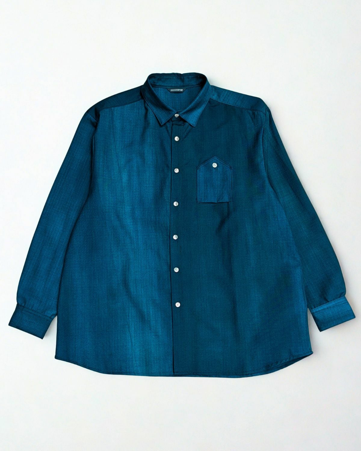XXXXXSENSE / URBAN DYEING RIP MERINO WOOL SHIRT｜エックスセンスの