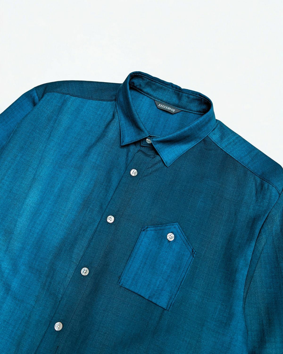 XXXXXSENSE / URBAN DYEING RIP MERINO WOOL SHIRT|エックスセンスの XXXXXSENSE / URBAN DYEING RIP MERINO WOOL SHIRT|エックスセンスの