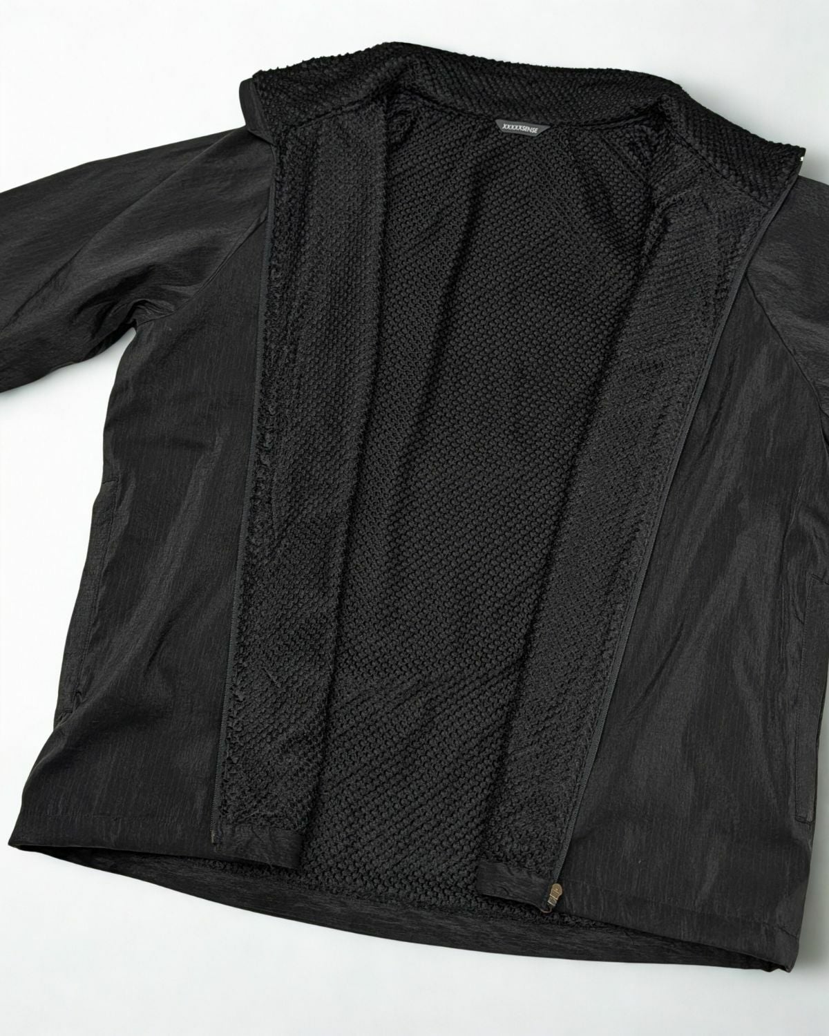 XXXXXSENSE / SHINY RIP TRACK JACKET｜エックスセンスの通販 - BLACK