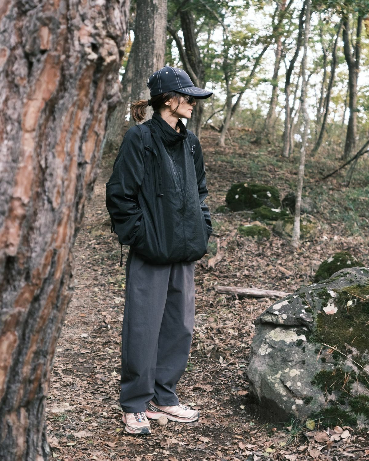 XXXXXSENSE / SHINY RIP TRACK JACKET｜エックスセンスの通販 - BLACK