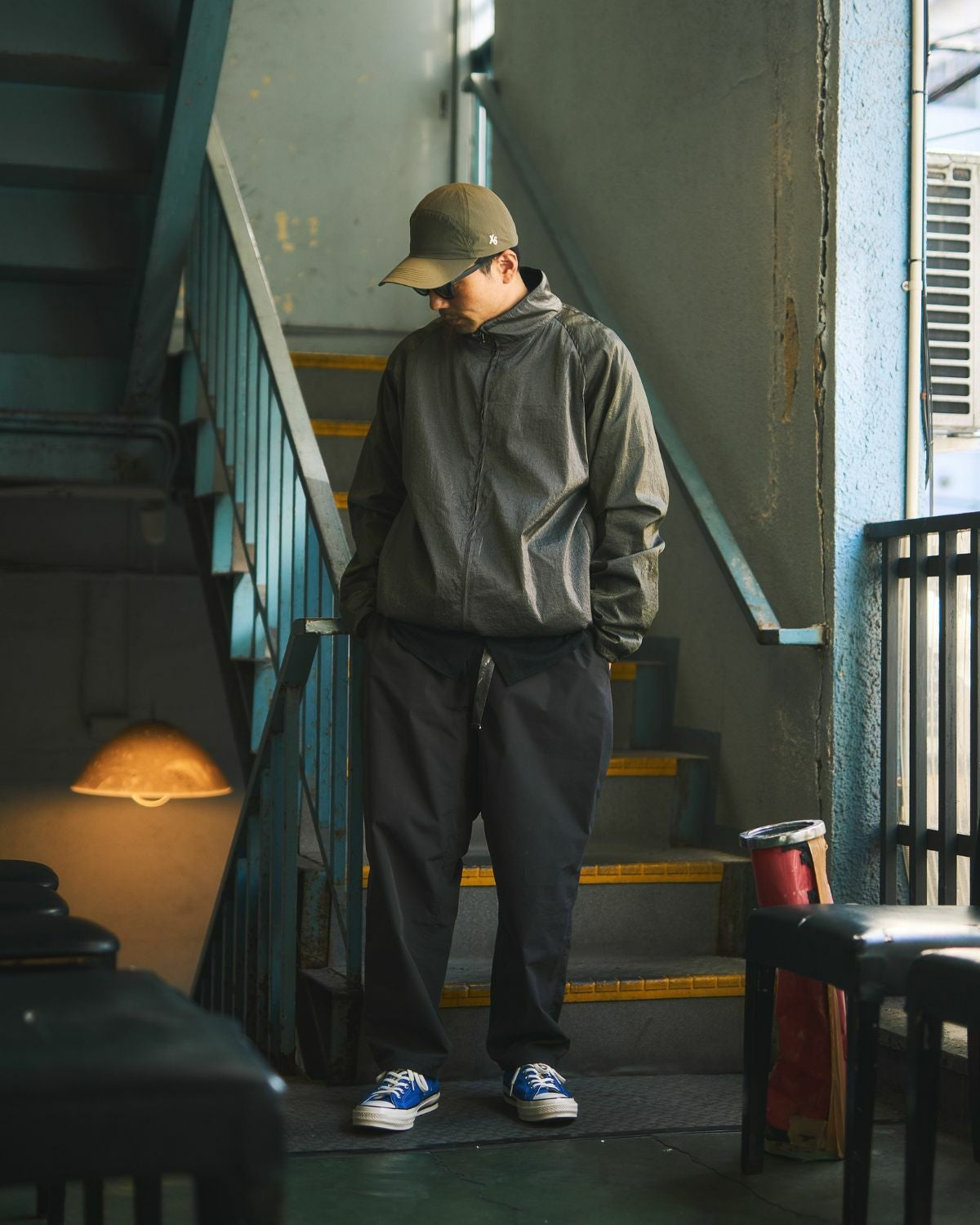 XXXXXSENSE / SHINY RIP TRACK JACKET｜エックスセンスの通販 - BLACK