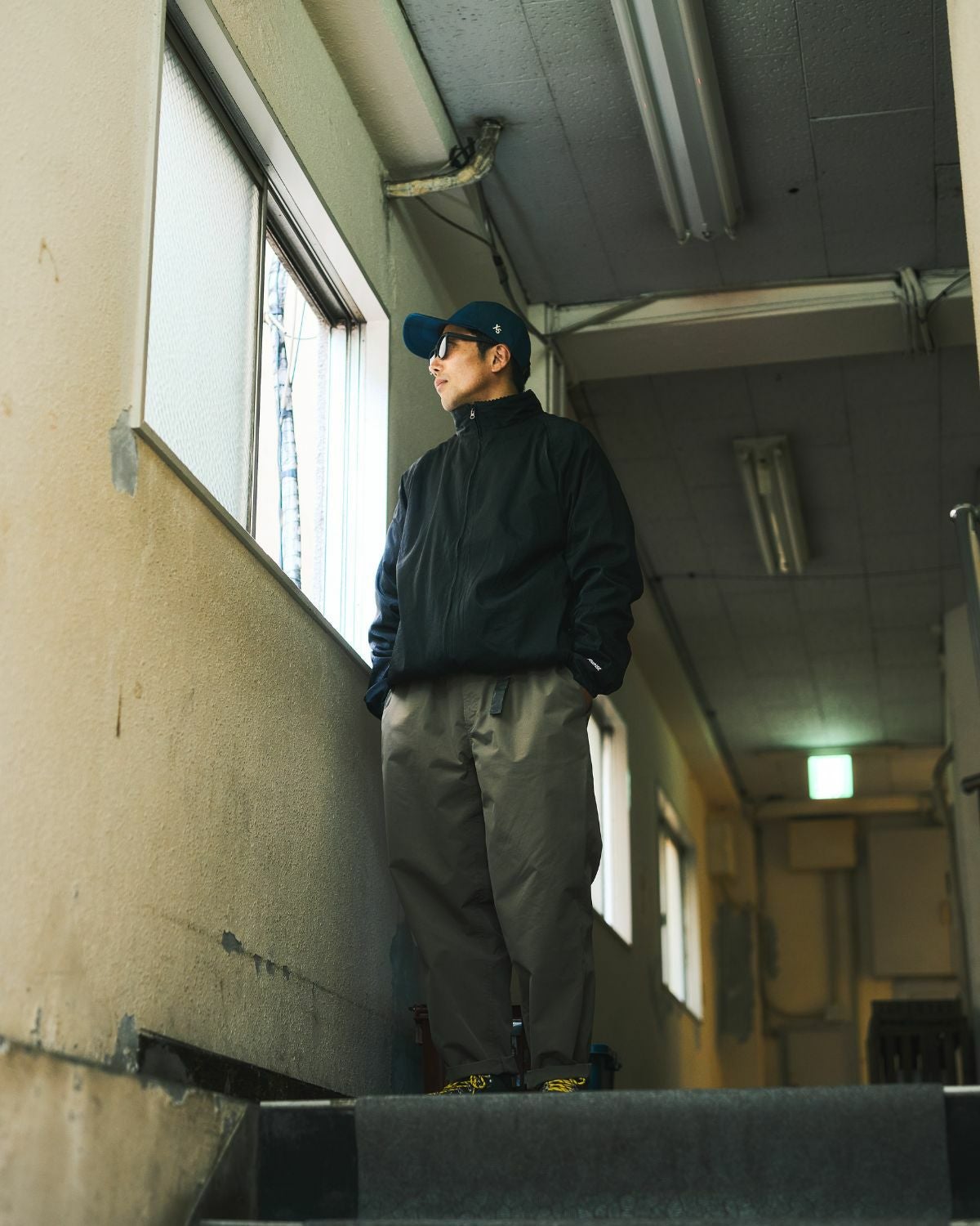 XXXXXSENSE / SHINY RIP TRACK JACKET｜エックスセンスの通販 - BLACK