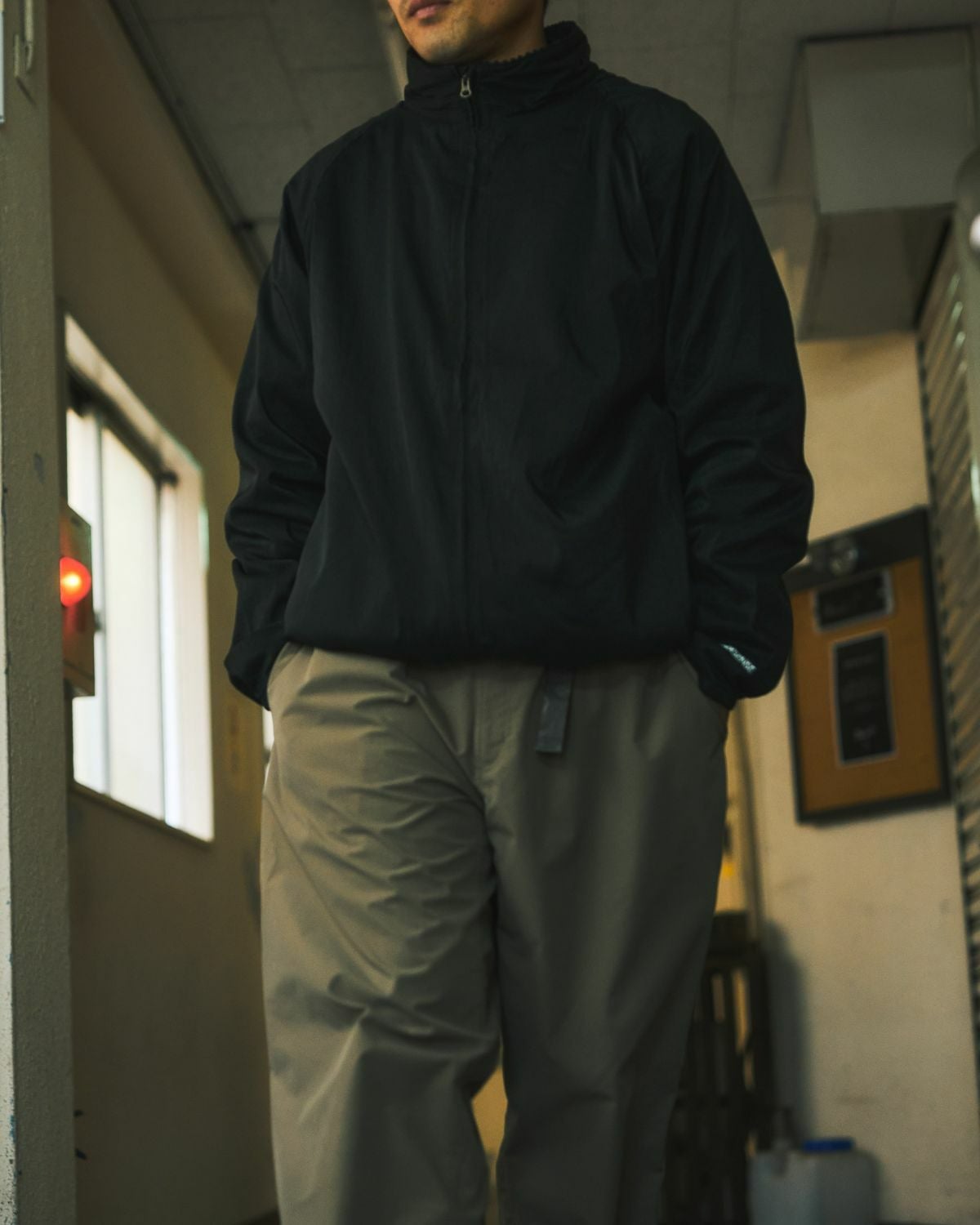 XXXXXSENSE / SHINY RIP TRACK JACKET｜エックスセンスの通販 - BLACK