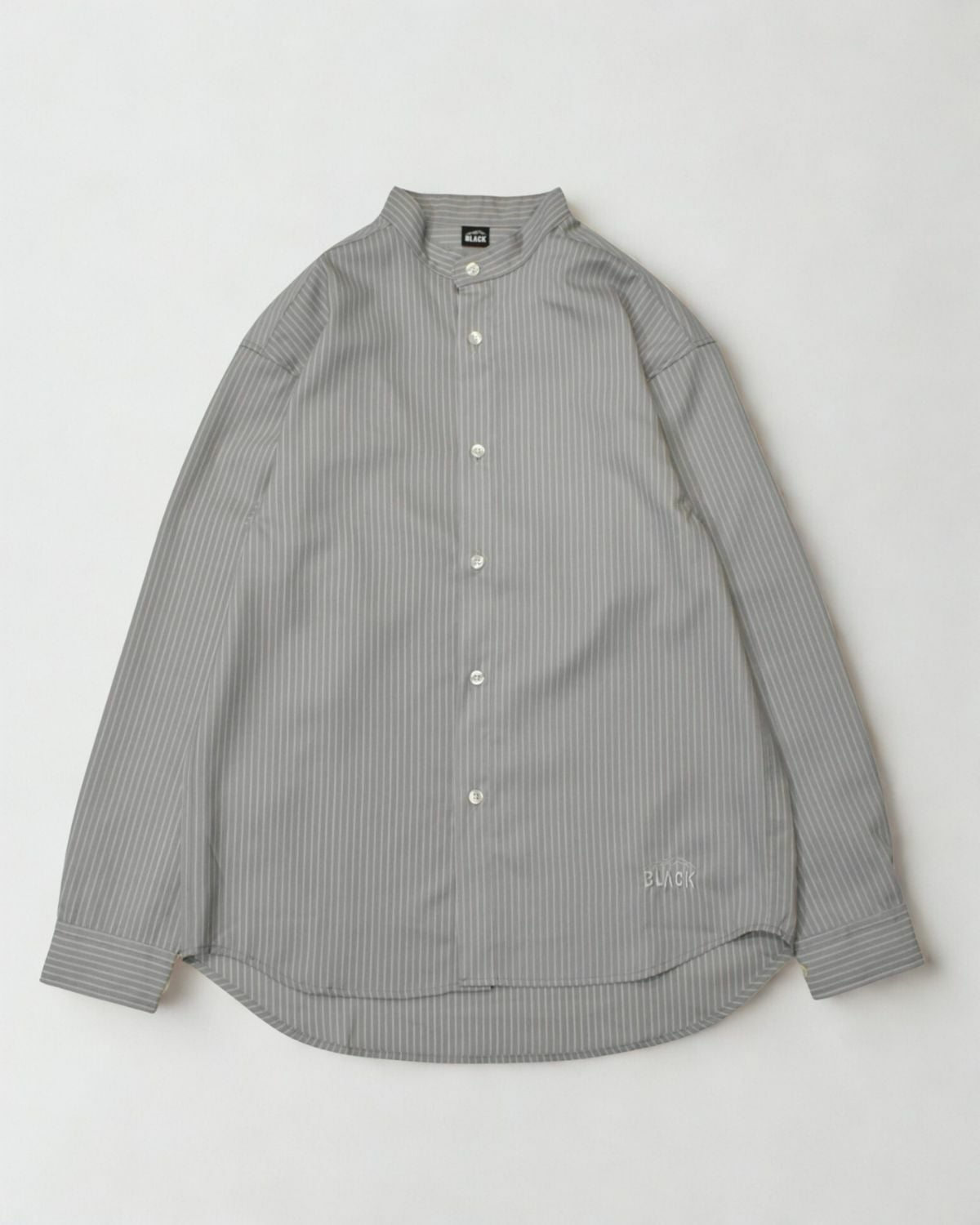 アウトドア BLACK BRICKTech Merino Band Collar Shirt