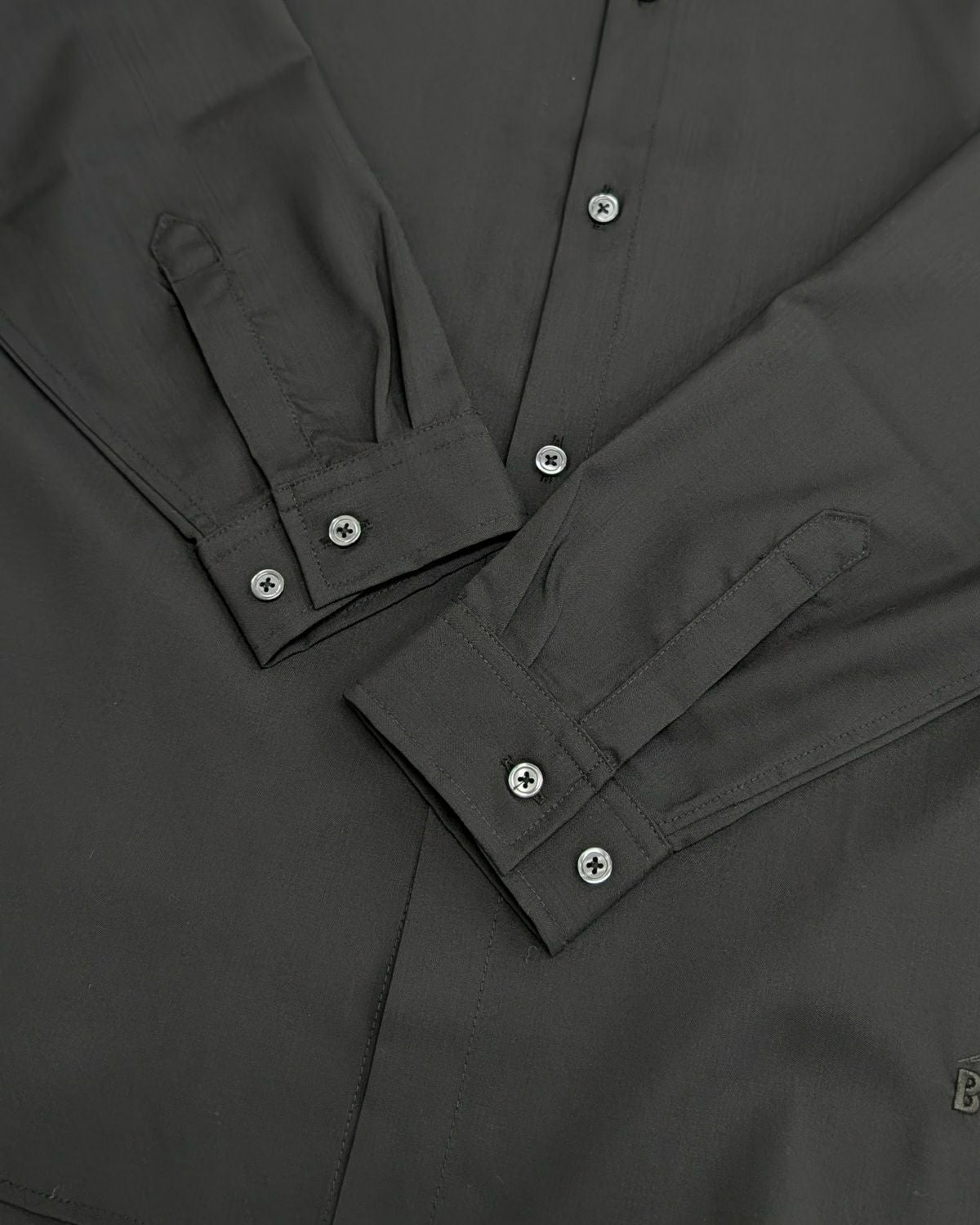 BLACK BRICK / Tech Merino Band Collar Shirt｜ブラックブリックの