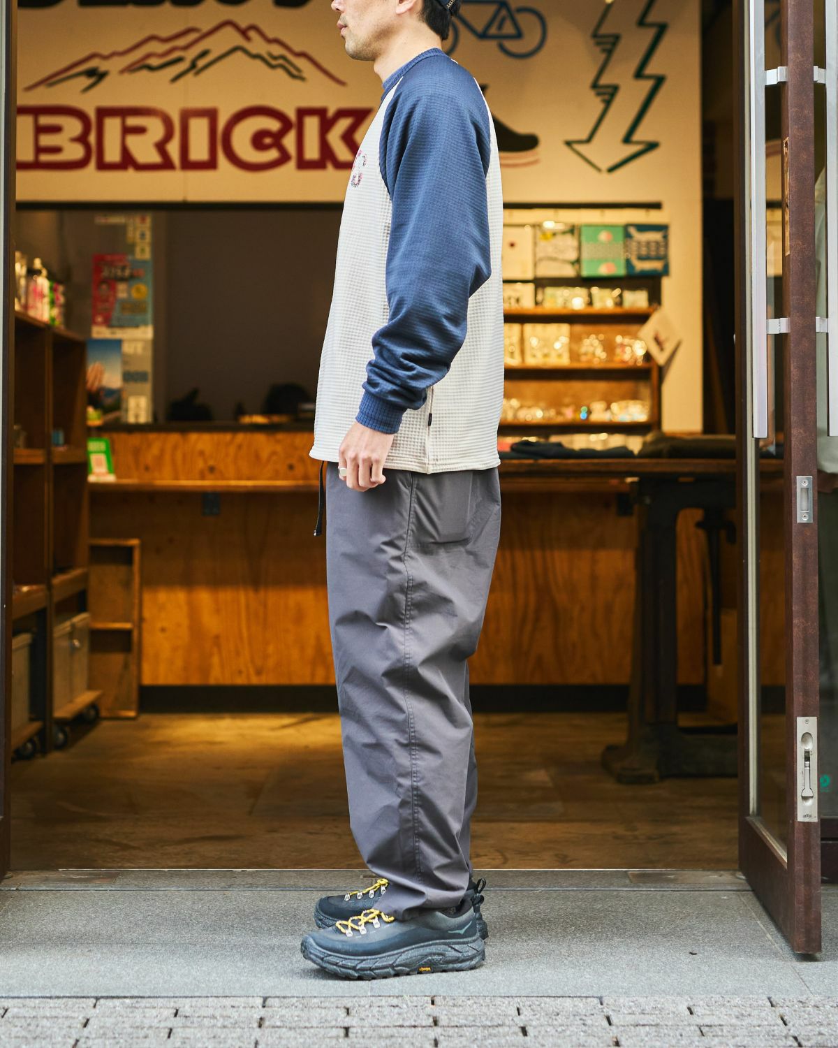 XXXXXSENSE / POLARTEC POWER GRID RAGLAN CREW｜エックスセンスの通販