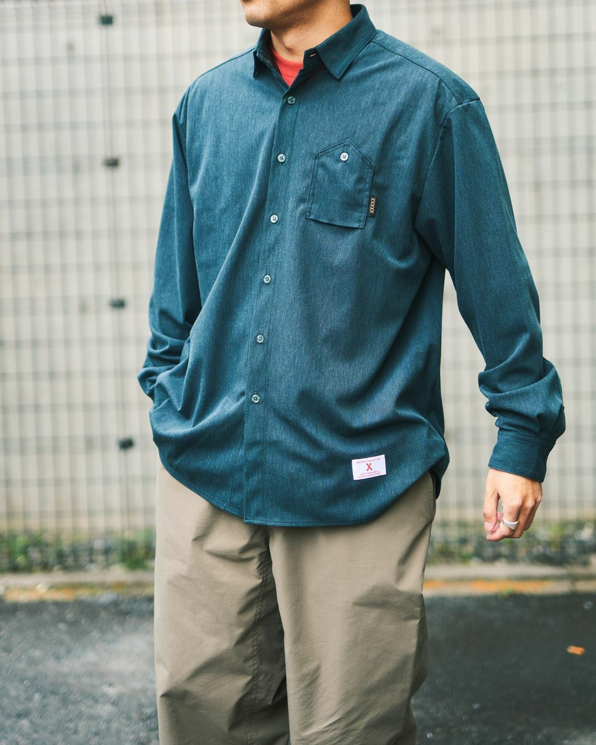 XXXXXSENSE / VINTAGE DRY SHIRT｜エックスセンスの通販 - BLACK BRICK