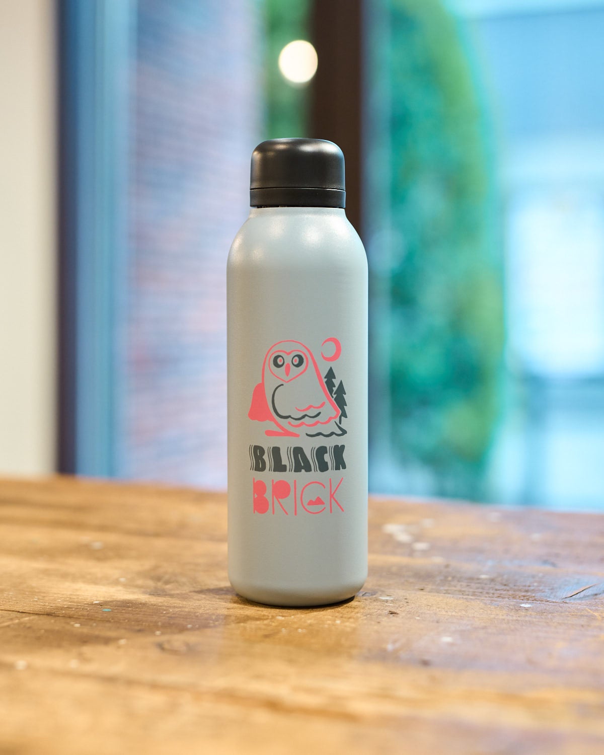 BLACK BRICK / RIVERS Vacuum Flask Stem Limited 【フクロウ