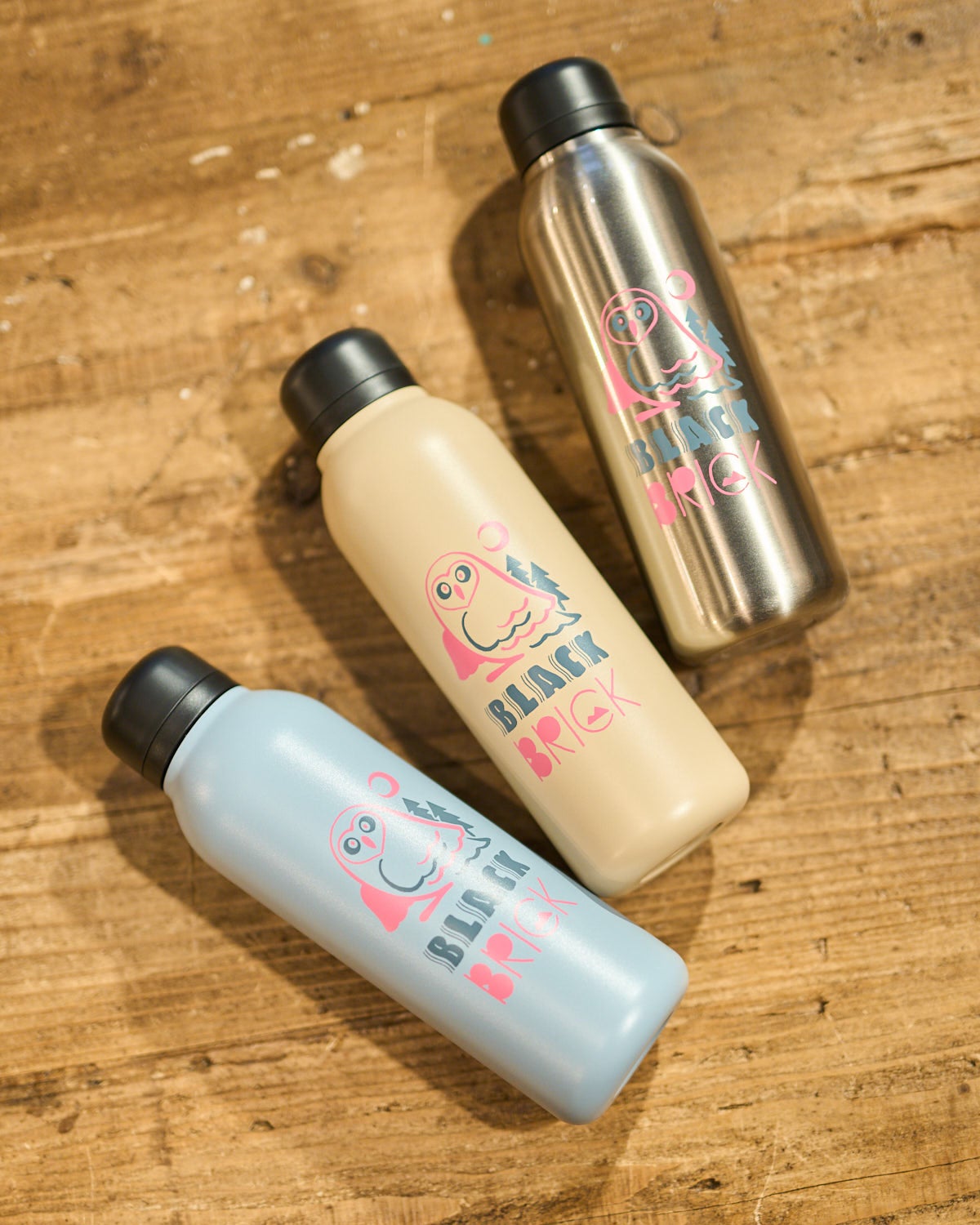 BLACK BRICK / RIVERS Vacuum Flask Stem Limited 【フクロウ