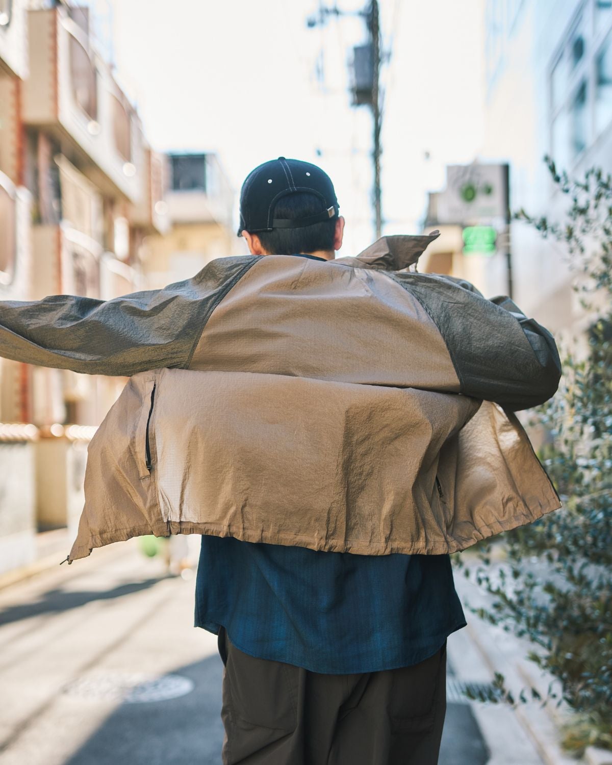 XXXXXSENSE / SHINY RIP TRACK WIND JACKET｜エックスセンスの通販
