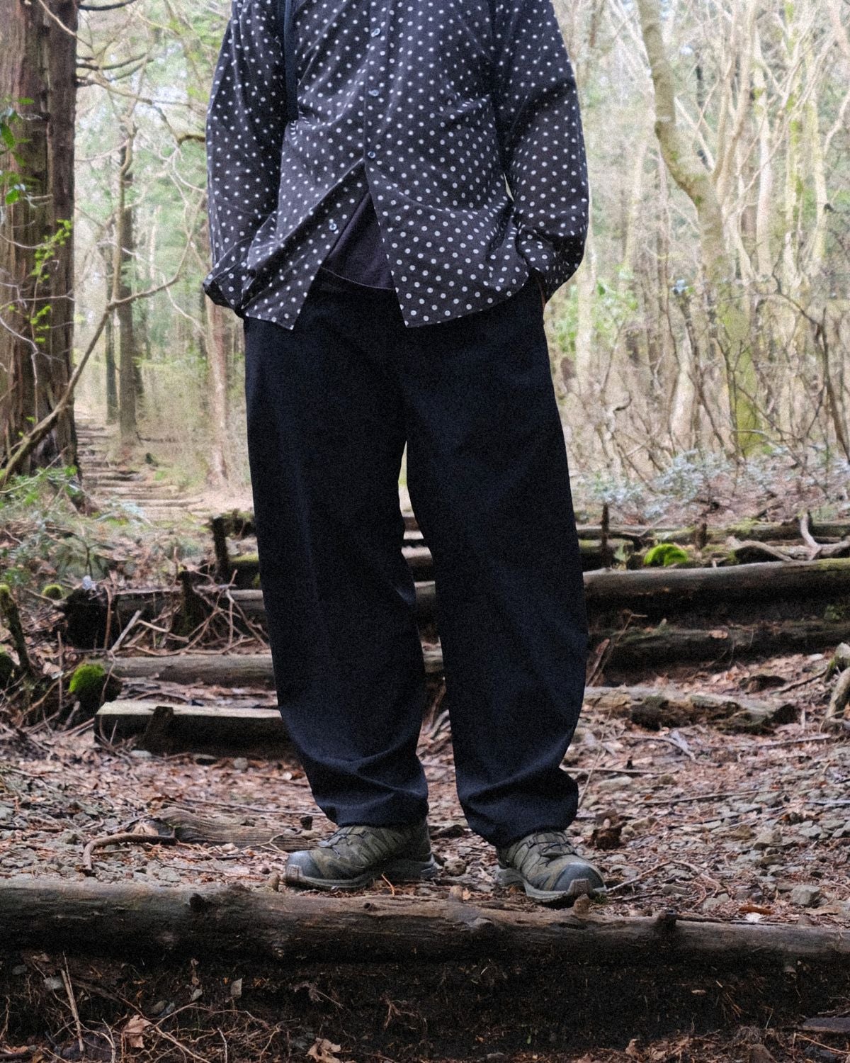 ANDREW MACKENZIE カーブパンツ カーゴパンツ ブラック 44 ANCBRACE / Curve Pants（Men）｜アンクブレイスの通販 - BLACK BRICK