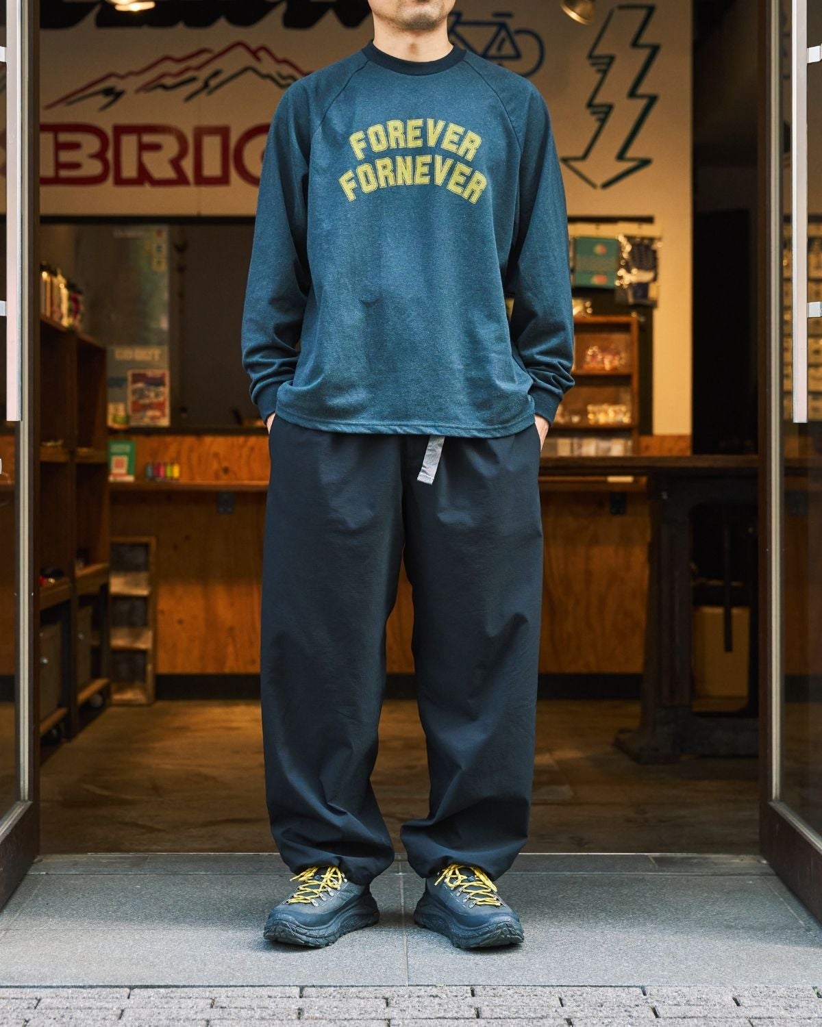 XXXXXSENSE / VINTAGE DRY RAGLAN LONG SLEEVE TEE｜エックスセンスの