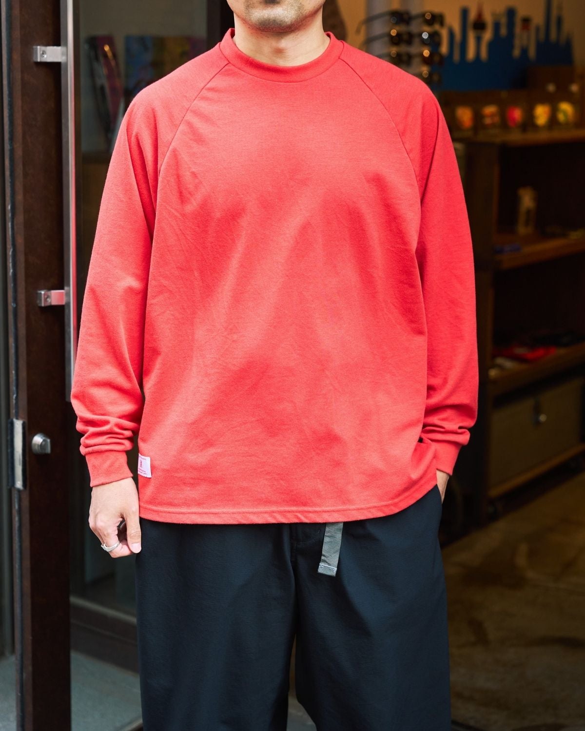 XXXXXSENSE / VINTAGE DRY RAGLAN LONG SLEEVE TEE｜エックスセンスの