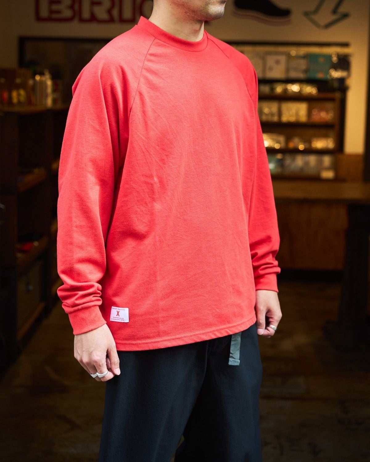 XXXXXSENSE / VINTAGE DRY RAGLAN LONG SLEEVE TEE｜エックスセンスの