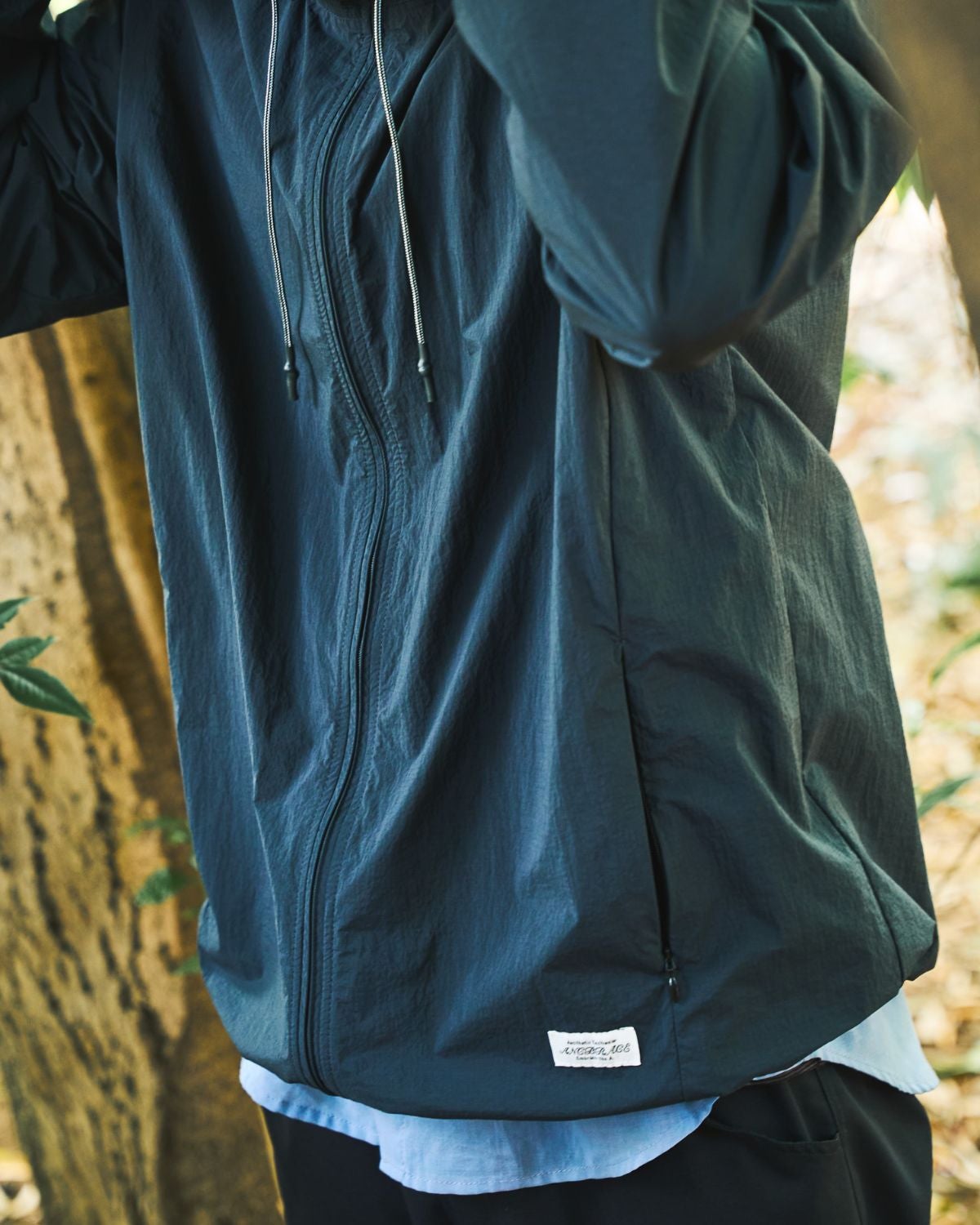 archi ブラック ウインドブレーカー サイズ40 ANCBRACE / Neutral Wind Jacket｜アンクブレイスの通販 - BLACK BRICK