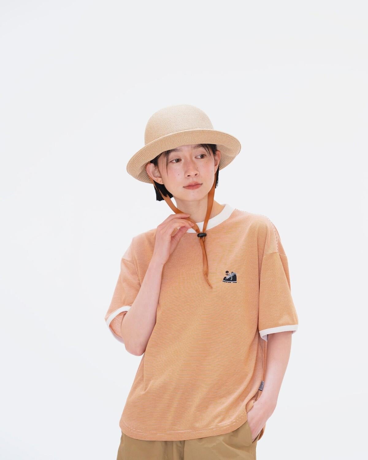 Mackey出品です。 MOUNTAIN DAISY PRODUCTS / Hike Border Tee ｜マウンテン