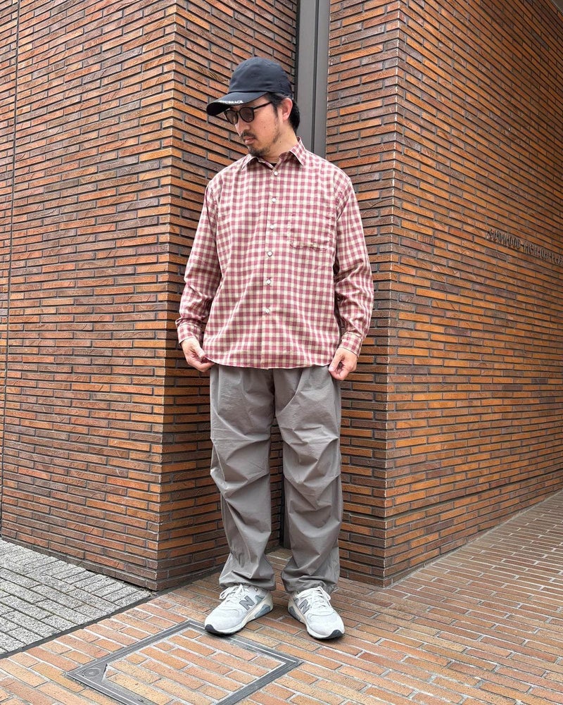 BROWN by 2-tacs /B35-S002 Wide collar｜ブラウンバイツータックスの 