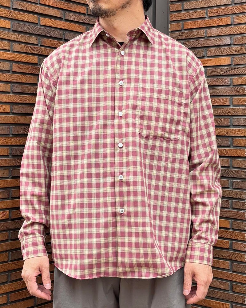 BROWN by 2-tacs /B35-S002 Wide collar｜ブラウンバイツータックスの 