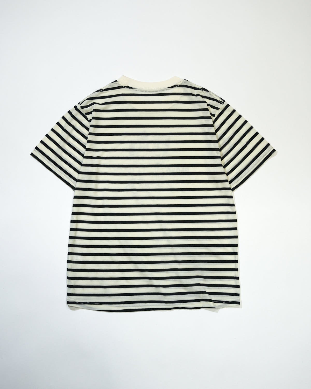 BLACK BRICK ORIGINALS / Hybrid Merino Border Tee｜ブラックブリック